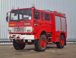 Renault M180 Midliner 4x4 -Feuerwehr, Fire brigade - 1.200 ltr watertank - Expeditie, Camper TT 4321