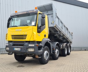 Iveco Trakker 410 8x4 Kipper, Tipper, Benne - Manuel - Full Steel TT 4324