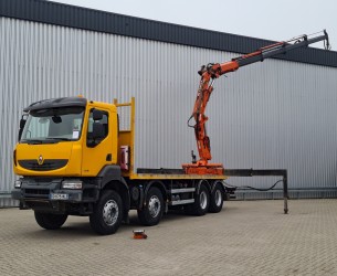 Renault Kerax 450DXI 8x4 - Atlas 24TM kraan, Crane, Kran, Greu - BB - Manuel TT 4335