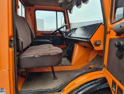 Unimog Mercedes Benz U 1200 4x4 Kipper, Tipper - Frontlader - Winterdienst, Winterschicht TT 4350