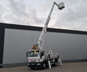 Iveco Eurocargo 160 E25 Comilev 25 mtr. Hoogwerker, Platform, Hubarbeitsbuhne TT 4374