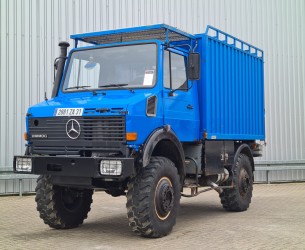 Mercedes-Benz Unimog U 1650 4x4 (427) - Turbo Intercooler, Werkplaats, Werkplatz, Servicetruck, Loadlift, Ladebordwand TT 4399