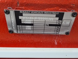 Renault M150 Midliner 4x4 -Feuerwehr, Fire brigade - 1.500 ltr watertank - Expeditie, Camper - 3,2 t. Lier, Winch TT 4406