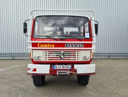 Renault 110 150 4x4 -Feuerwehr, Fire brigade - 1.500 ltr watertank - Expeditie, Camper - 5,4 t. Lier, Winch TT 4410