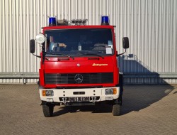 Mercedes-Benz 1120 AF 4x4 - 2.800 ltr watertank -Feuerwehr, Fire brigade - Expeditie, Camper TT 4415