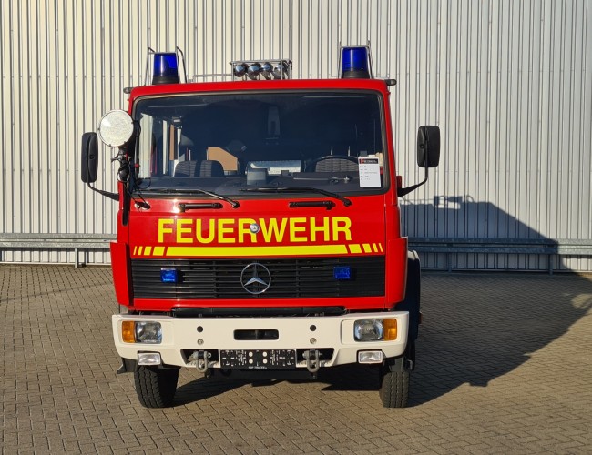 Mercedes-Benz 1120 AF 4x4 - 2.500 ltr watertank -Feuerwehr, Fire brigade - Expeditie, Camper TT 4418