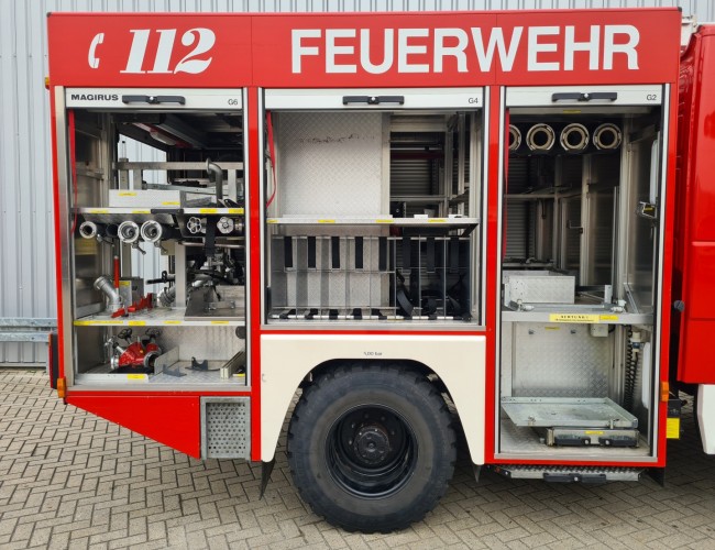 Iveco 95E18 4x4 - 600 ltr watertank -Feuerwehr, Fire brigade -Eurofire - Expeditie, Camper, DOKA TT 4420