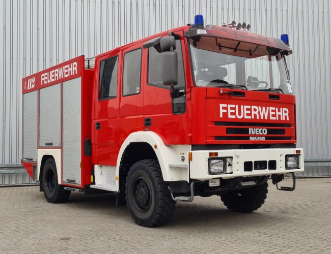 Iveco 95E18 4x4 - 600 ltr watertank -Feuerwehr, Fire brigade - Expeditie, Camper, DOKA TT 4420