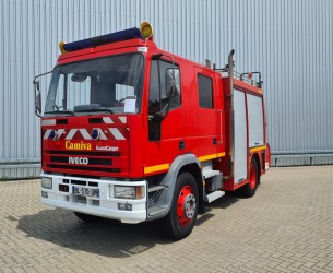 Iveco Eurocargo 130 E23 Doppelcabine - 2.800 ltr watertank - Feuerwehr, Fire brigade, Doka, Camper TT 4464