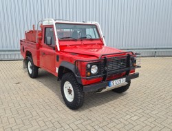 Land Rover Defender 110 4x4 - 2.4 TD - TD5 -4WD - Brandweer, 500 ltr Watertank, pomp, pick up TT 4468