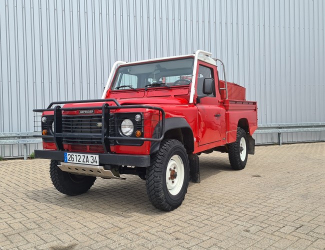 Land Rover Defender 110 4x4 - 2.4 TD - TD5 -4WD - Brandweer, 500 ltr Watertank, pomp, pick up TT 4468