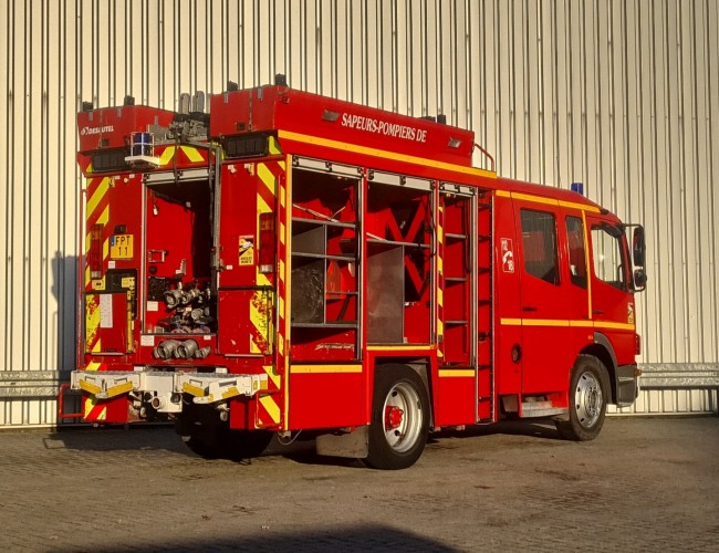 Mercedes-Benz Atego 1325 Crewcab, Doppelcabine - 1.500 ltr watertank - Feuerwehr, Fire truck TT 4486