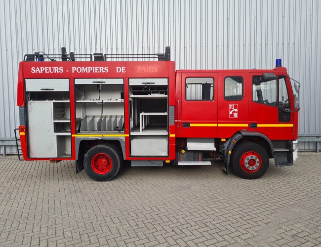 Iveco EuroCargo 150 E23 Sides - Doppelcabine - 1.000 ltr watertank - Feuerwehr, Fire brigade, Doka, Camper TT 4492