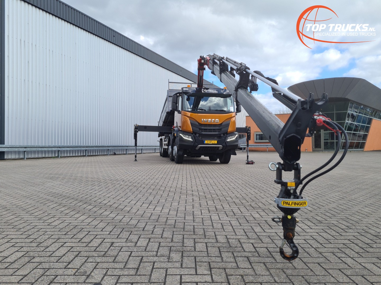 Inademen bouw Kerel Iveco X-way 480 8x4 - 13TM Palfinger Kraan, Crane, Kran, Grue - Kipper, Tipper, Benne TT 4493 - Top Trucks Inademen bouw Kerel Iveco X-way 480 8x4 - 13TM Palfinger Kraan, Crane, Kran, Grue - Kipper, Tipper, Benne TT 4493 - Top Trucks