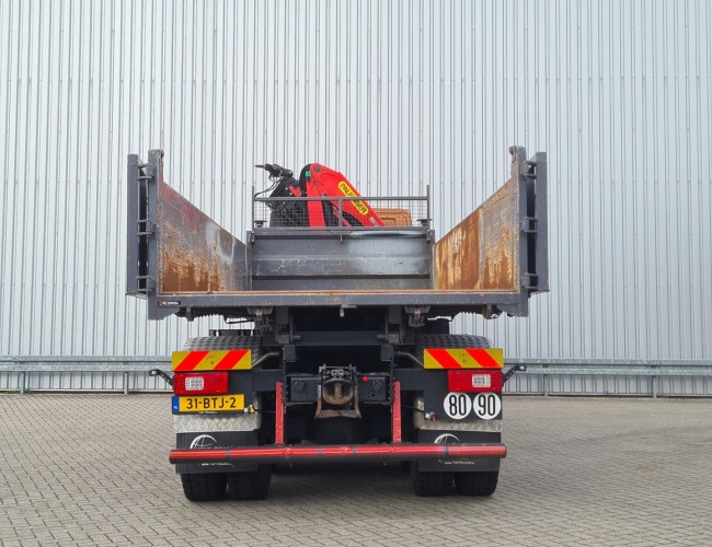 Iveco X-way 480 8x4 - 13TM Palfinger Kraan, Crane, Kran, Grue - Kipper, Tipper, Benne TT 4493