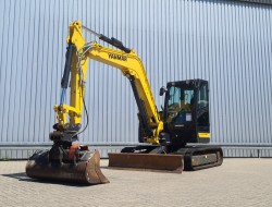 Yanmar VIO80-1A Minigraver, Midigraver, Kantelbak, Graafmachine, Digger, Excavator, Bagger TT 4494