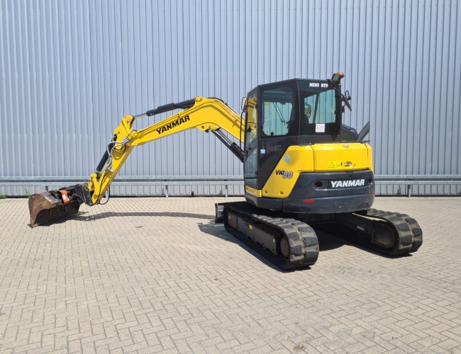 Yanmar VIO80-1A Minigraver, Midigraver, Kantelbak, Graafmachine, Digger, Excavator, Bagger TT 4494