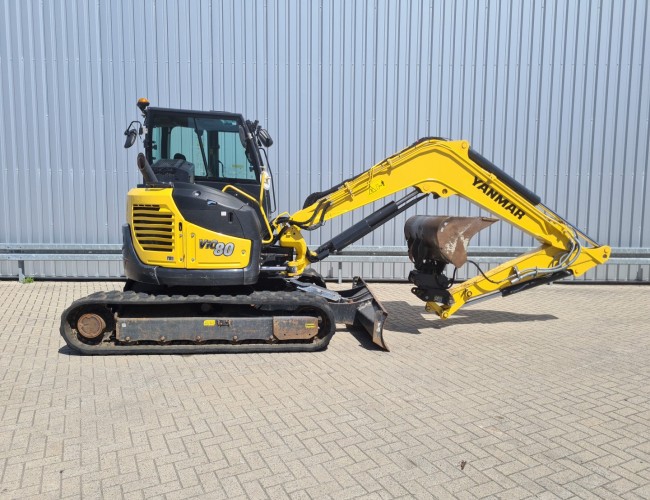 Yanmar VIO80-1A Minigraver, Midigraver, Kantelbak, Graafmachine, Digger, Excavator, Bagger TT 4494