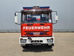 Iveco 95 E18 EuroFire 4x4 - Lier, Winch, Winde -Feuerwehr, Fire brigade - Expeditie, Camper, DOKA TT 4499