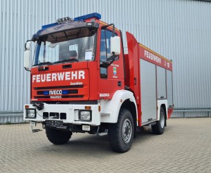 Iveco 95 E18 EuroFire 4x4 -Aggregaat - Lier, Winch, Winde -Feuerwehr, Fire brigade - Expeditie, Camper, DOKA TT 4499