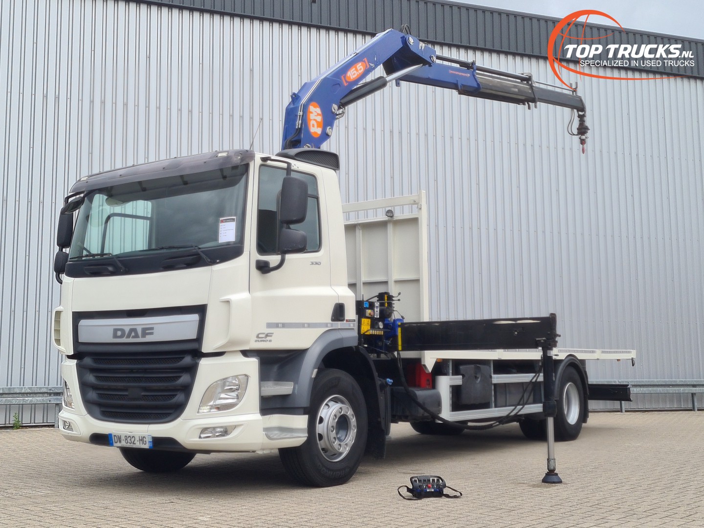 CF 330 FA 15 Kraan, Crane, Grue - Euro 6 - Remote TT 4506 - Top Trucks