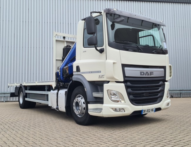 DAF CF 330 FA 15 TM Kraan, Crane, Kran, Grue - Euro 6 - Remote TT 4506