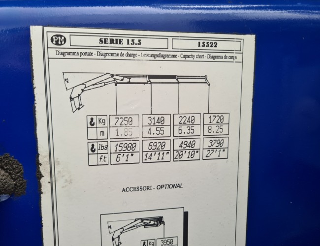 DAF CF 330 FA 15 TM Kraan, Crane, Kran, Grue - Euro 6 - Remote TT 4506