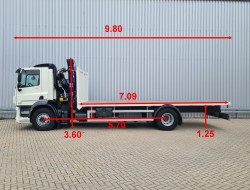 DAF CF 330 FA 15 TM Kraan, Crane, Kran, Grue - Euro 6 - Remote TT 4506