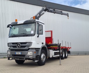 Mercedes-Benz Actros 2636 6x4 - Hiab 14TM Kraan, Crane, Kran, Grue - EEV TT 4511