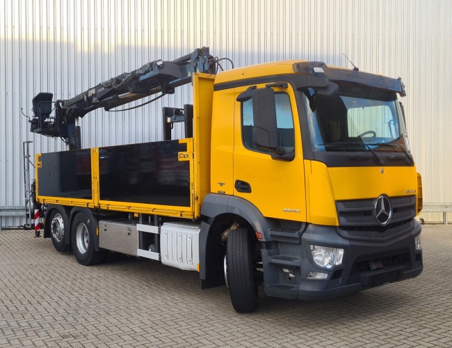 Mercedes-Benz Antos 2540 6x2 - Hiab 16TM Kraan, Crane, Kran - Bouw - Stuuras TT 4546