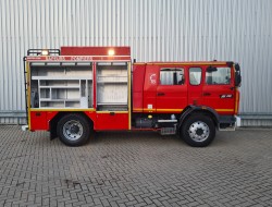 Renault Midliner M220 3.000 ltr water tank, Brandweer, Feuerwehr, Fire brigade - Dubble cabin, mannschaftskabine - pomp TT 4549