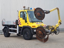 Mercedes-Benz Unimog 300 4x4 - (405) - Airco, Klima - S.M.A Maaier, Mower, Mäher, Kipper, Tipper TT 4553