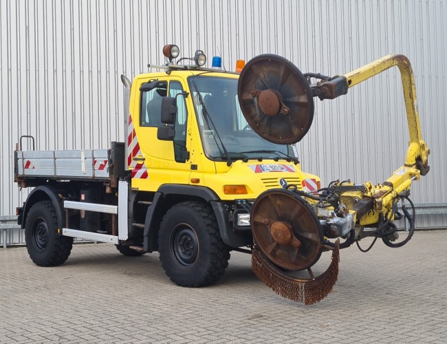 Mercedes-Benz Unimog 300 4x4 - (405) - Airco, Klima - S.M.A Maaier, Mower, Mäher, Kipper, Tipper TT 4553