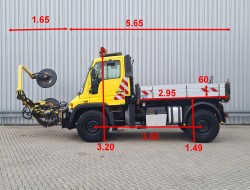 Mercedes-Benz Unimog 300 4x4 - (405) - Airco, Klima - S.M.A Maaier, Mower, Mäher, Kipper, Tipper TT 4553