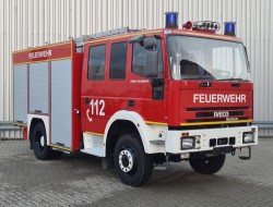 Iveco Eurocargo 135E22 4x4 -1.200 ltr -Feuerwehr, Fire brigade - Expeditie, Camper, DOKA TT 4565