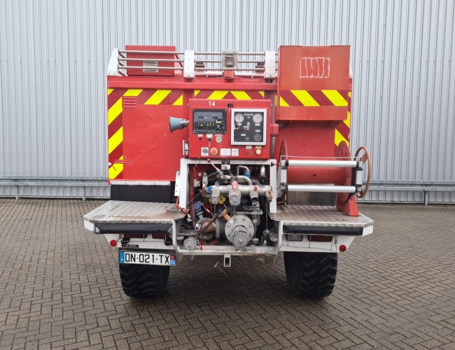 Mercedes-Benz Unimog U 5000 4x4 -(type 437.4) 4000 ltr. - Doppelkabine, Uberrollkafig - Expeditievoertuig, Camper TT 4570