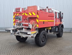 Mercedes-Benz Unimog U 5000 4x4 -(type 437.4) 4000 ltr. - Doppelkabine, Uberrollkafig - Expeditievoertuig, Camper TT 4570