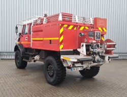 Mercedes-Benz Unimog U 5000 4x4 -(type 437.4) 4000 ltr. - Doppelkabine, Uberrollkafig - Expeditievoertuig, Camper TT 4570