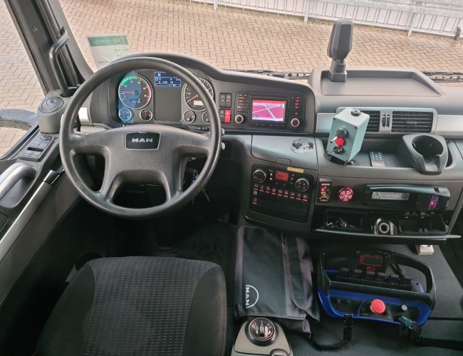 MAN TGS 18.400 BLS Fassi 19 tm Kraan, Crane, Kran, Grue - Euro 6 TT 4571