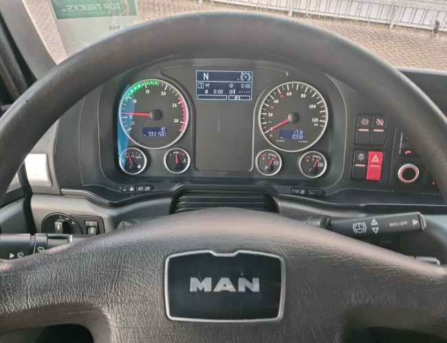 MAN TGS 18.400 BLS Fassi 19 tm Kraan, Crane, Kran, Grue - Euro 6 TT 4571