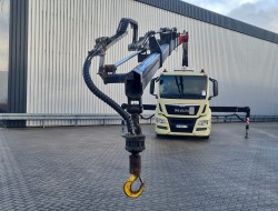 MAN TGS 18.400 BLS Fassi 19 tm Kraan, Crane, Kran, Grue - Euro 6 TT 4571