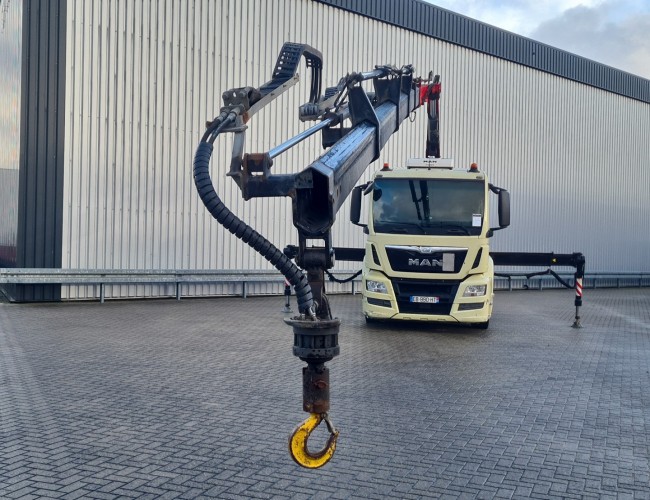 MAN TGS 18.400 BLS Fassi 19 tm Kraan, Crane, Kran, Grue - Euro 6 TT 4571