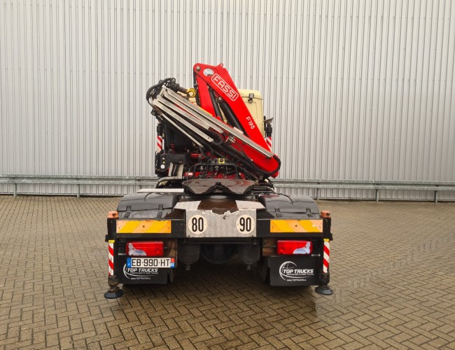 MAN TGS 18.400 BLS Fassi 19 tm Kraan, Crane, Kran, Grue - Euro 6 TT 4571