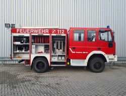 Iveco 95 E18 4x4 -600 ltr -Feuerwehr, Fire brigade - Expeditie, Camper, DOKA TT 4574