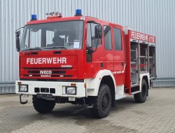 Iveco 95 E18 4x4 -600 ltr -Feuerwehr, Fire brigade - Expeditie, Camper, DOKA TT 4574