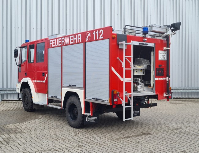 Iveco 95 E18 4x4 -600 ltr -Feuerwehr, Fire brigade - Expeditie, Camper, DOKA TT 4574