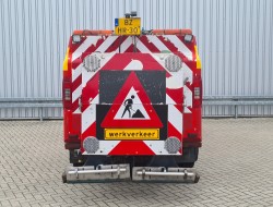 Mitsubishi Canter 7 C15 Brock SL140/2 Veegmachine,  Wegdekreiniger, Frontborstel, Kehrmachine TT 4576
