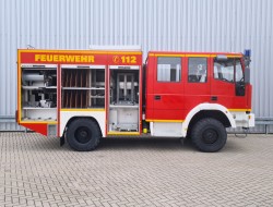 Iveco EuroFire 95E18 4x4 -600 ltr -Feuerwehr, Fire brigade - Expeditie, Camper, DOKA TT 4581