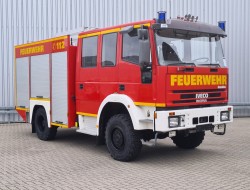 Iveco EuroFire 95E18 4x4 -600 ltr -Feuerwehr, Fire brigade - Expeditie, Camper, DOKA TT 4581