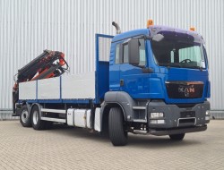MAN TGA 26.440 6x2 - Palfinger 29TM Kraan, Jip -Kran, Crane, Grue TT 4587